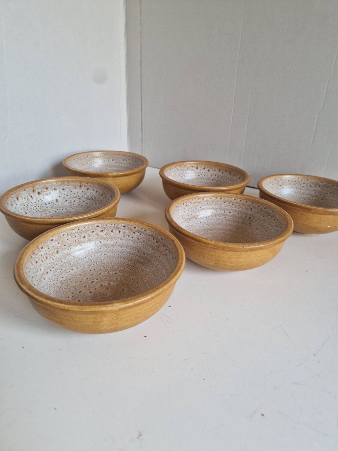Set of 6 Niderviller Bowls Model Fauve