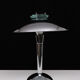 Lampe de table chromée Tokyo Bauhaus des années 1980 Japon