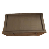 Large solid wood chest