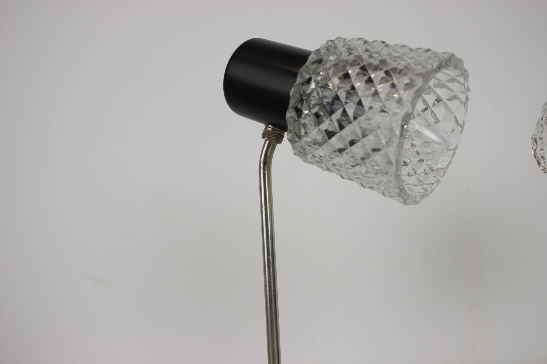 1960s Pair of Table Lamps by Kamenický Šenov, Czechoslovakia