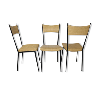 3 chaises Colette Gueden 1960