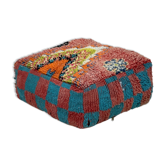 Kilim pouf moroccan