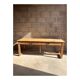 Old large solid wood table