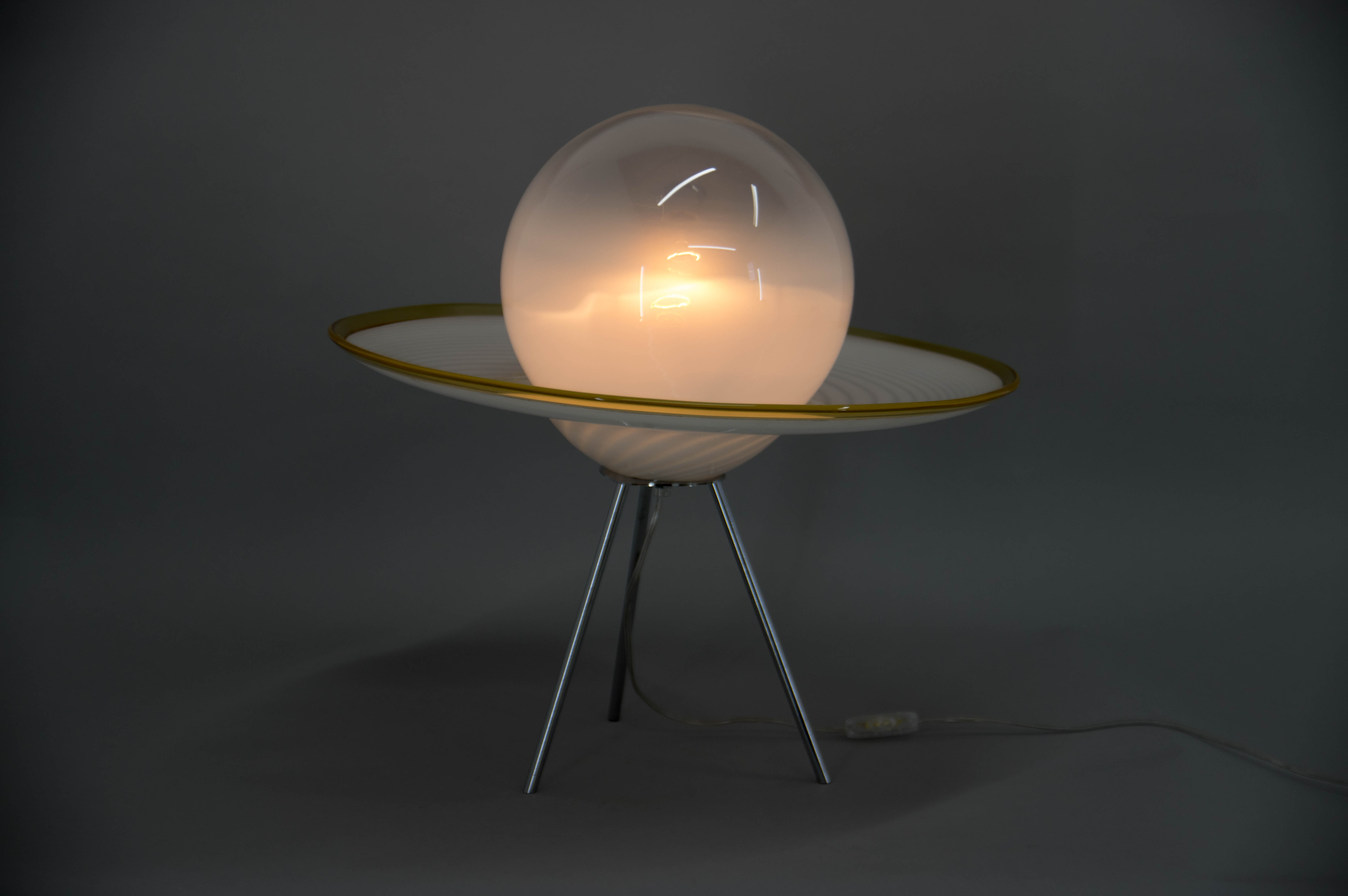 Italian Design Table or Floor Murano Lamp, 2000s