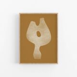 Abstract object giclee print, 50x70