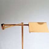 Brass floor/reading lamp, 1970s