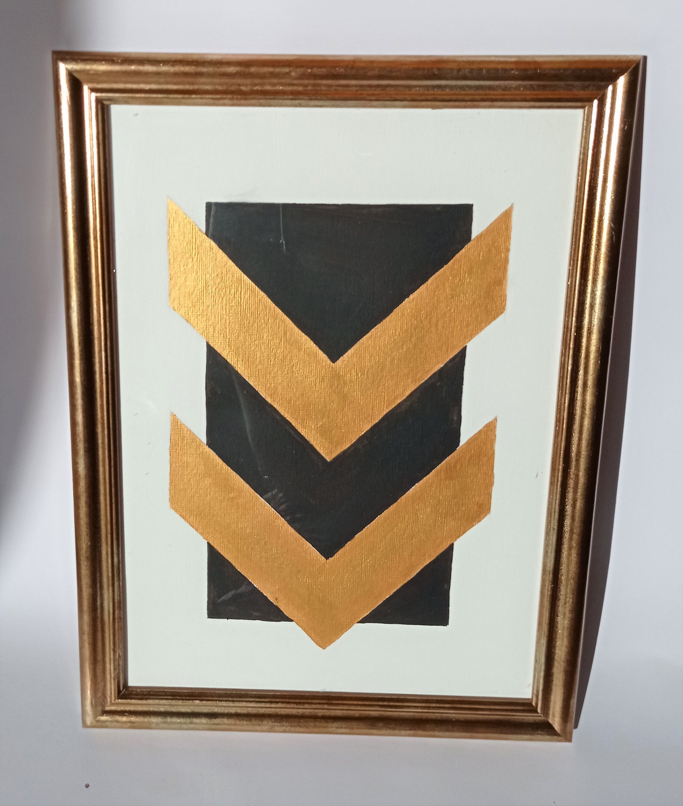 Abstract painting Or_803 Supremacy