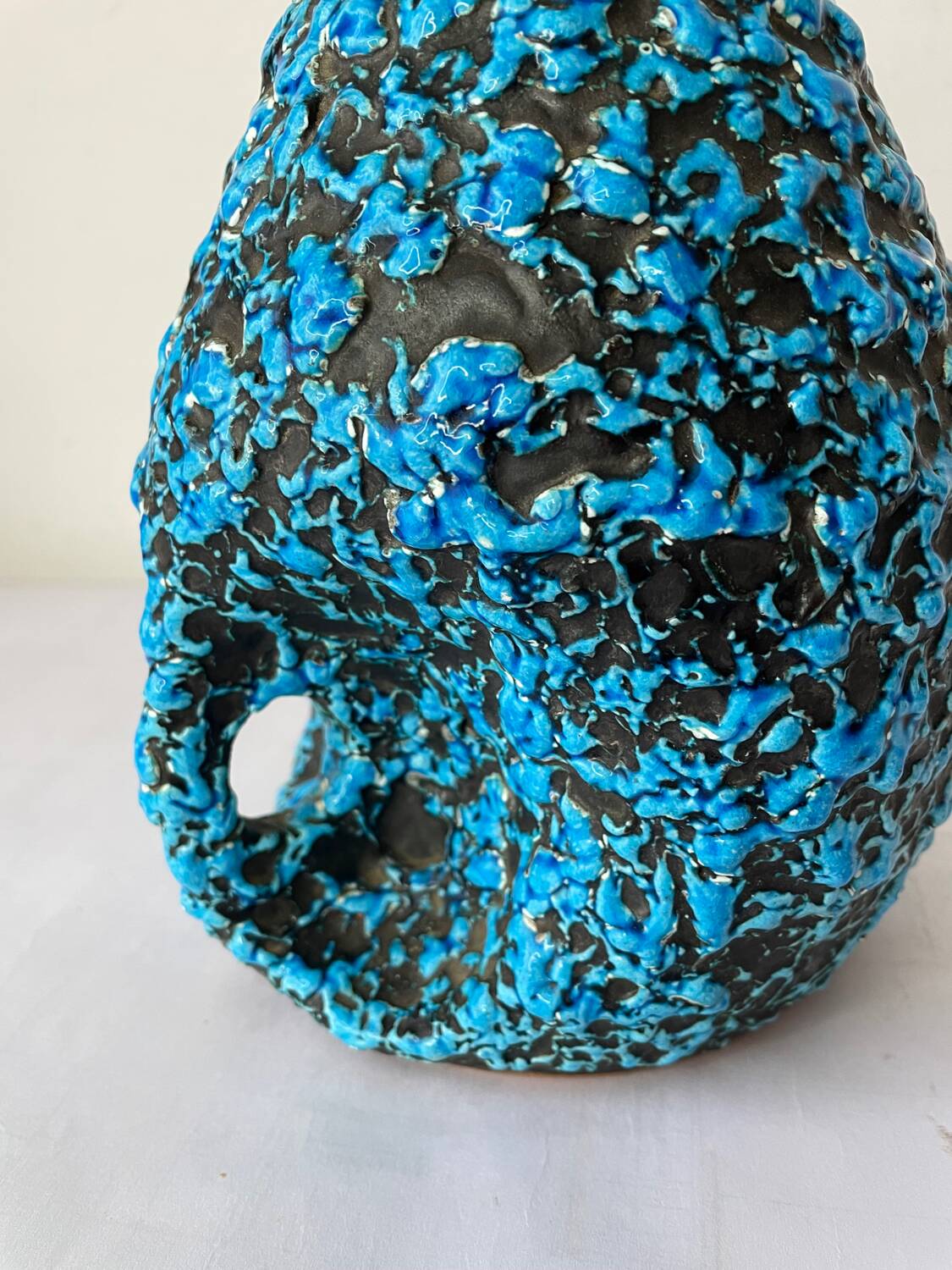 Grand vase écume de mer Vallauris