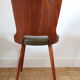 3 chaises baumann « dove » skaï amande