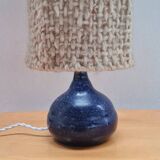 Lampe en grès vernissé 1960