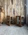 Paire de vitrines Art Déco en chêne (rénovées)