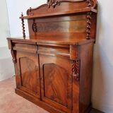 Small English mahogany buffet - 1920s