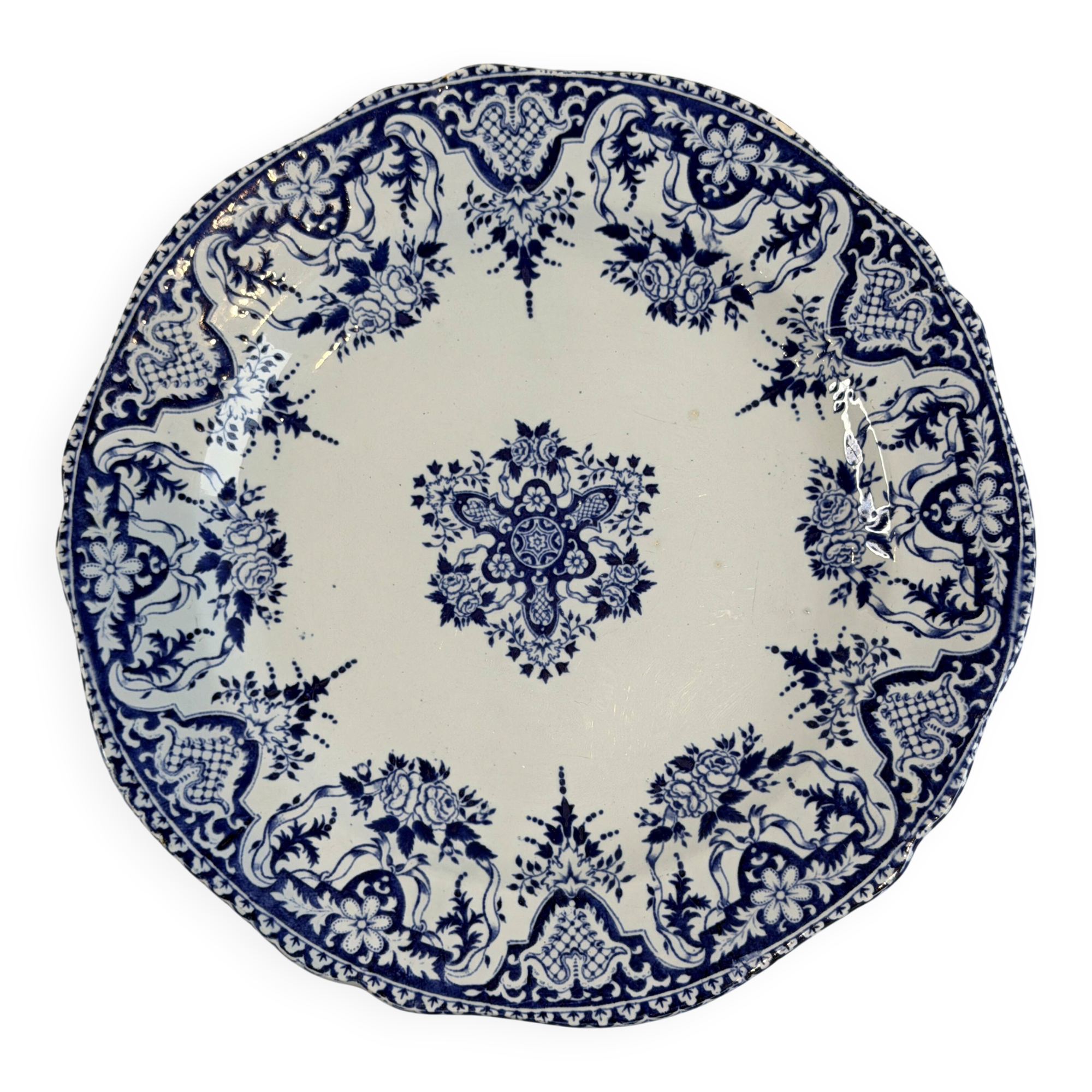 Assiette terre de fer - Gien