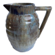 Ceramic pitcher / glazed stoneware 70s
