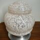 Ceiling light or glass lamp from Clichy Art Deco