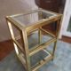 Small side table / End table in Hollywood Regency style