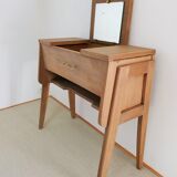 Oak hairdresser console
