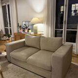 Beige 2-seater sofa BoConcept