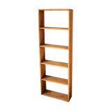 Solid wood bookcase shelf