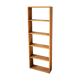 Solid wood bookcase shelf