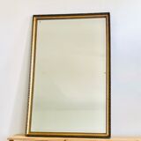 Old mirror in wood and gilded stucco, 114 x 93 cm