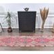Pink Beige-Blush Vintage Turkish Hand-Knotted Runner 72x365