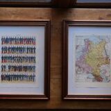 Lithographie originale sur les fruits