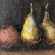 Still life painting with fruits by Jacques Voyet (1926-2010)