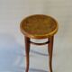 Piano stool by Thonet 1910, wooden seat Height 56cm