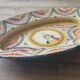 Oval plate Henriot Quimper Art Deco