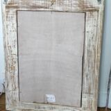 Mirror ceruse wood 90x70cm