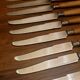 Lot de 10 couteaux manche en corne