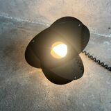 Black “Luna” lamp by Rinaldo Cutini