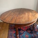 old half moon table