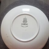 6 dessert plates from the gien pottery