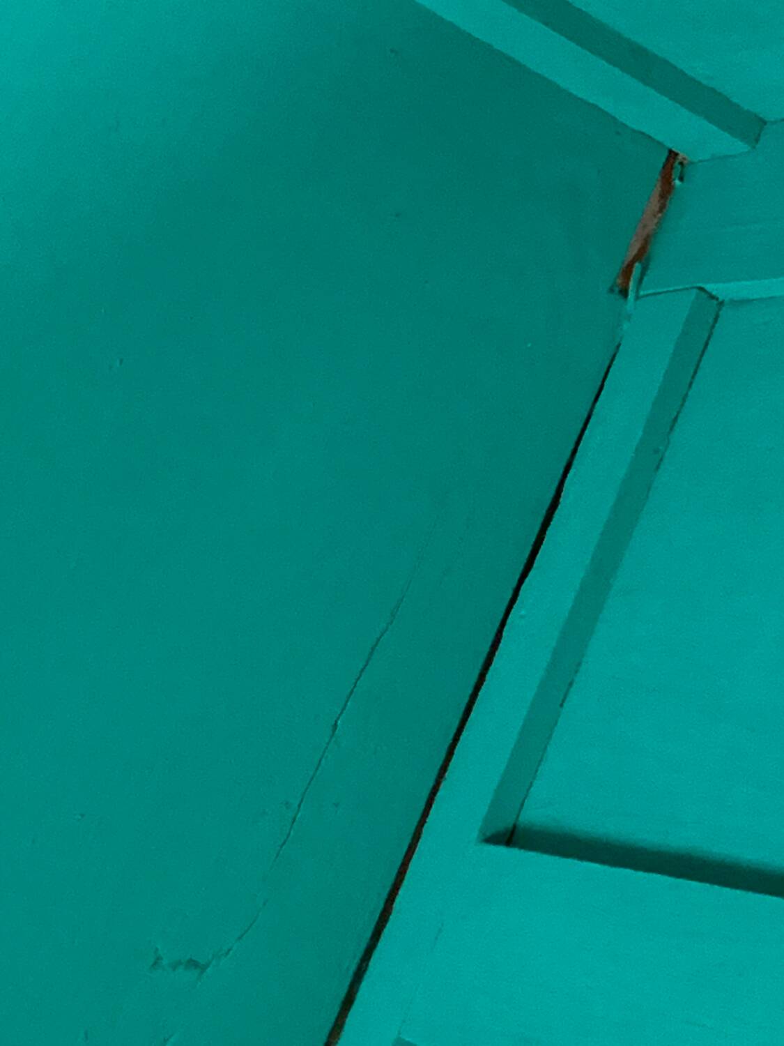 Antique Parisian paneled wardrobe, 1940