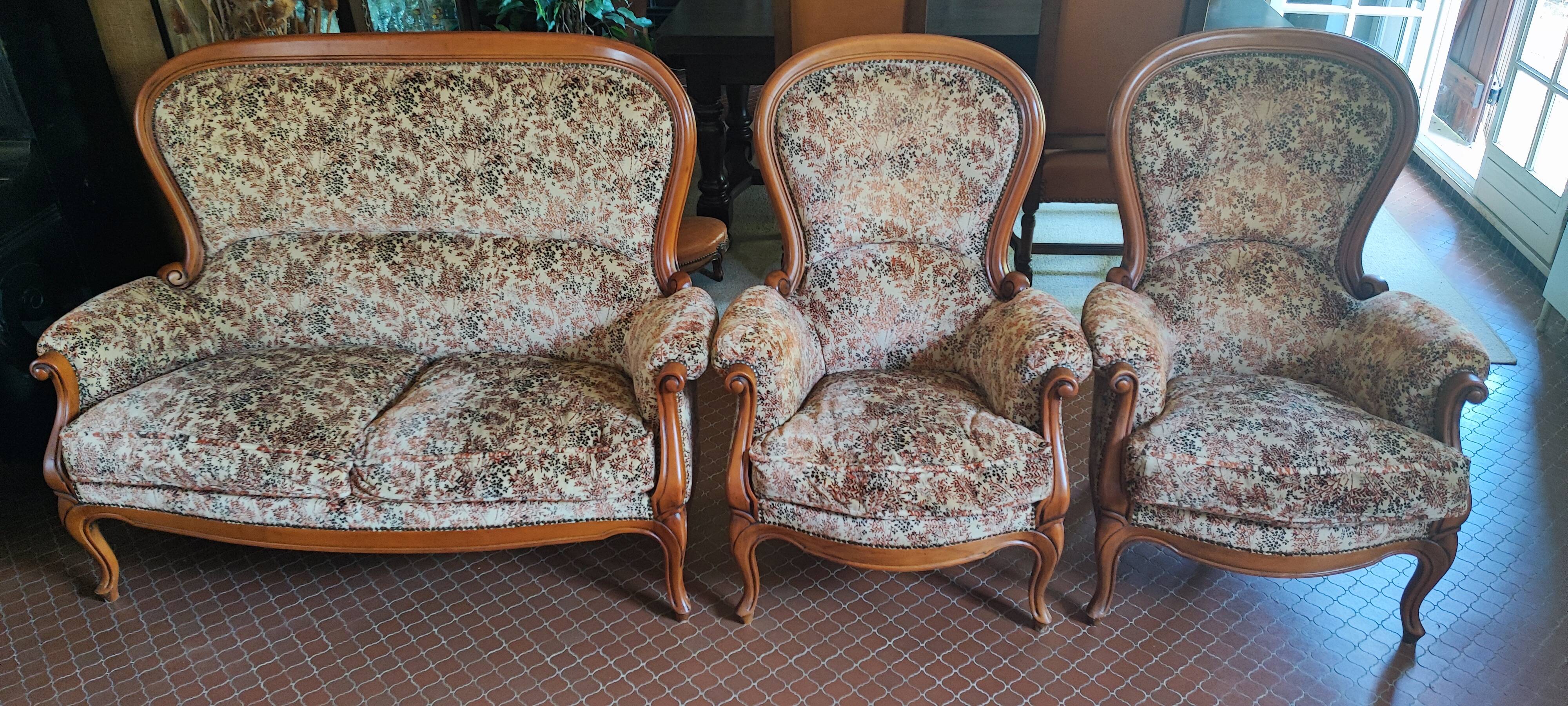 Louis XV style salon