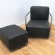 Fauteuil Antonio Citerrio modèle "a.b.c."