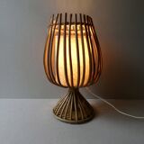 Rattan lamp from the 60s