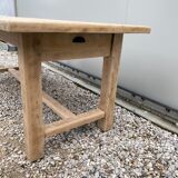 Stripped farmhouse table 180 cm
