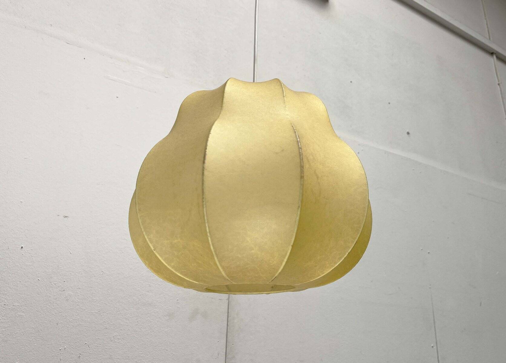 Suspension Cocoon Mid-Century Modern by Friedel Wauer for Goldkant Leuchten, 1960s