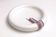 Round White Ceramic Catchall by Ambrogio Pozzi with Hand Painted Details, I