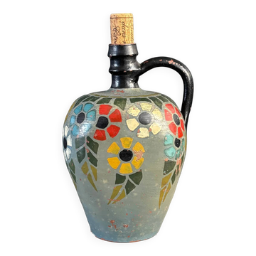 Ancient painted terracotta jar - Ref 1328