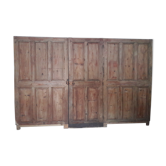 Panels in bulkhead pine or decoration