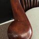 Wycombe English office chair - Dark wood