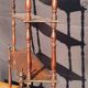 19th century molded mahogany wall shelf Louis-Philippe