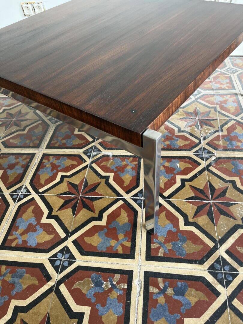 Mid-century rosewood coffee table