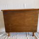 Commode  vintage en rotin et cannage
