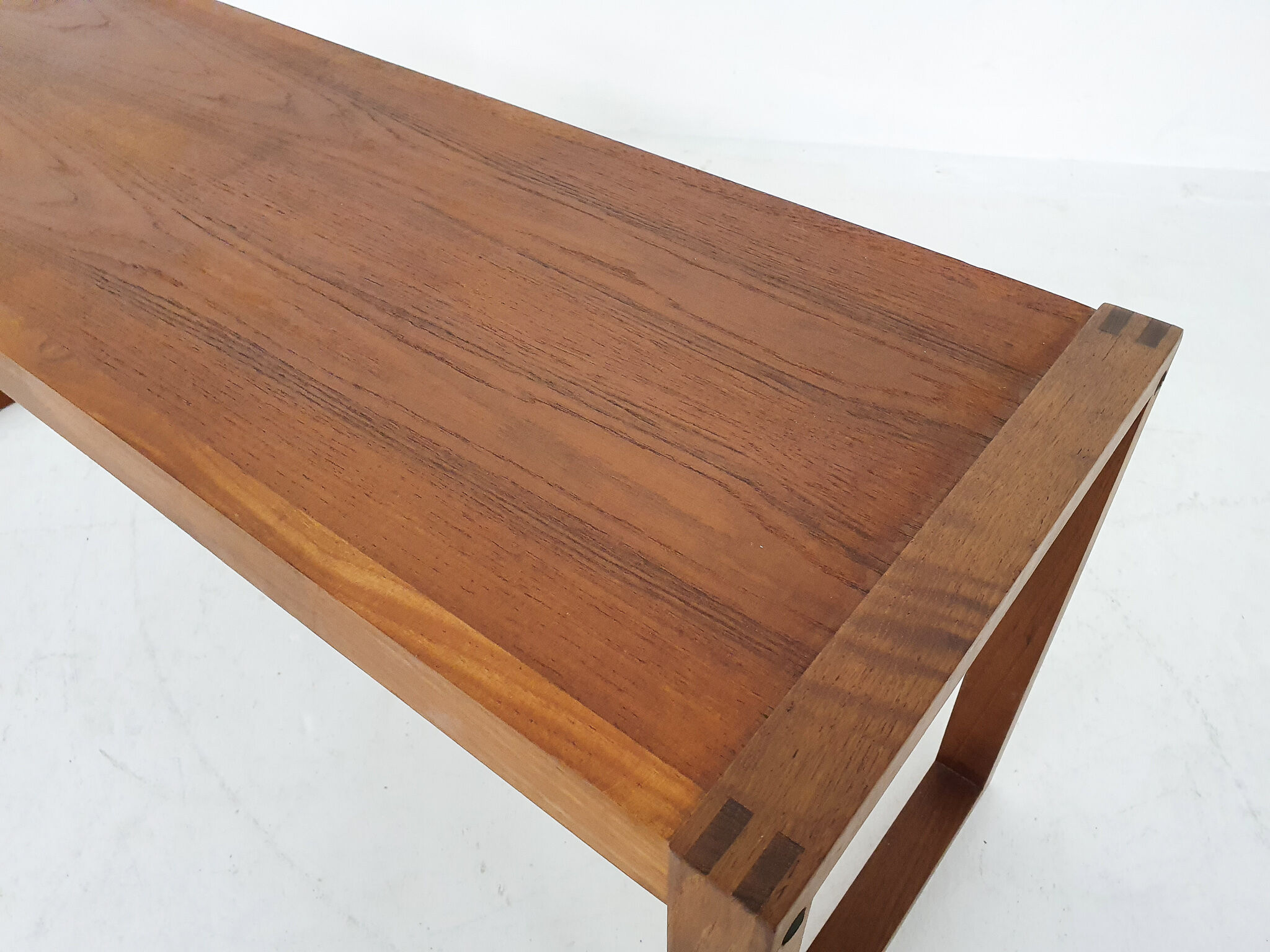 Scandinavian modern teak side table, Denmark 1960's