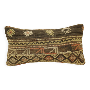 Turkish kilim cushion, 20x40 cm, YK-216